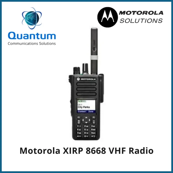 Motorola XIRP 8668 VHF Radio
