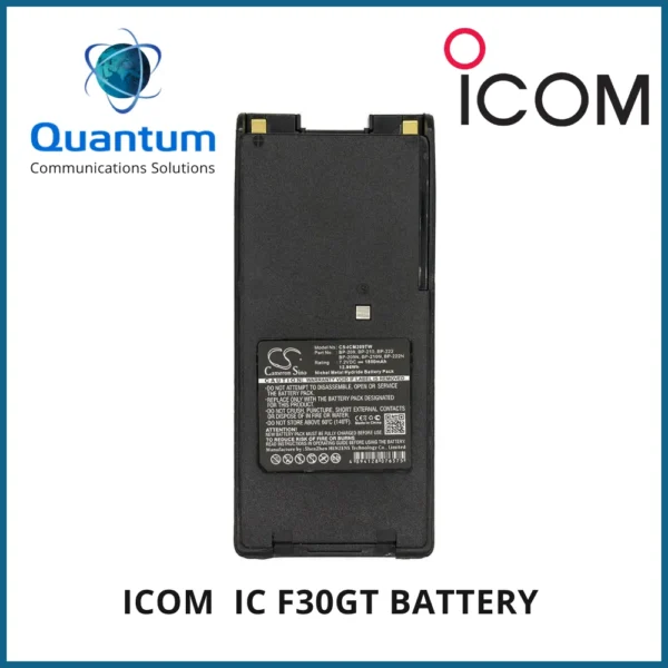 ICOM IC F30GT BATTERY