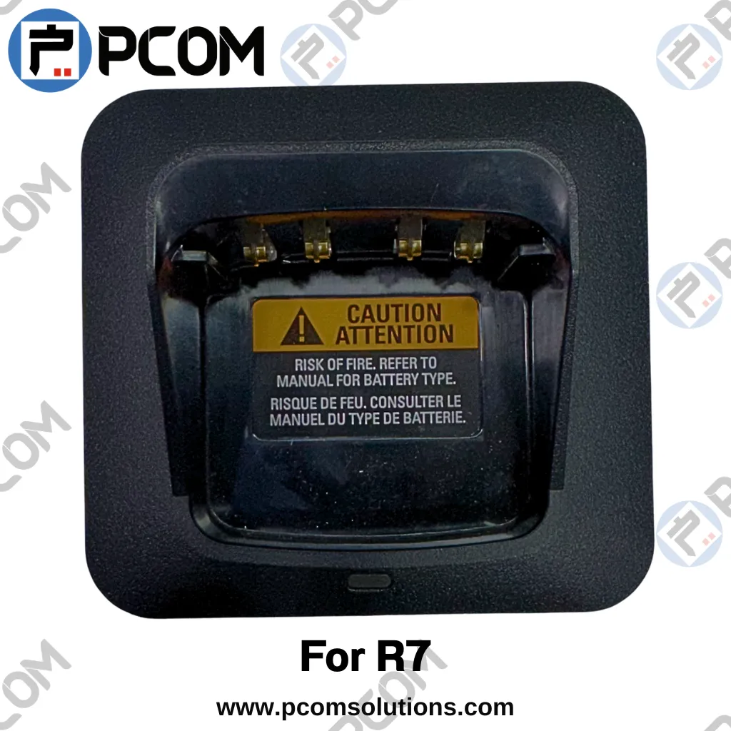 charger tray for motorola r7 walkie talkie - Best Walkie Talkies & Accessories in India | License-Free Radios | P. Com. Solutions charger tray for motorola r7 walkie talkie