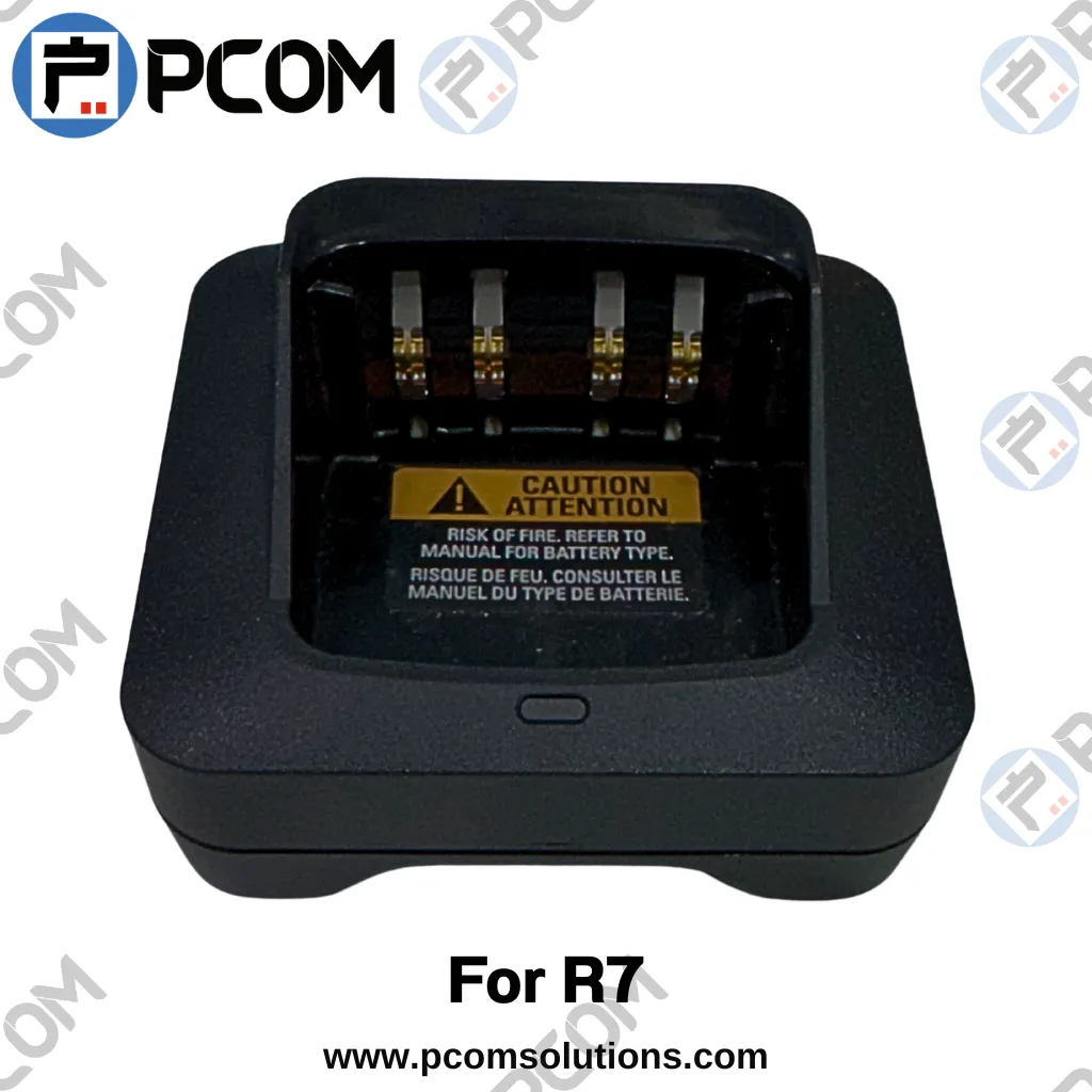 charger tray for motorola r7 walkie talkie - Best Walkie Talkies & Accessories in India | License-Free Radios | P. Com. Solutions charger tray for motorola r7 walkie talkie