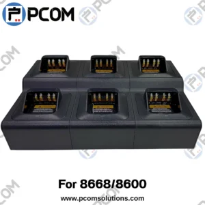 multi unit charger tray for motorola xirp 8668 / xirp 8600