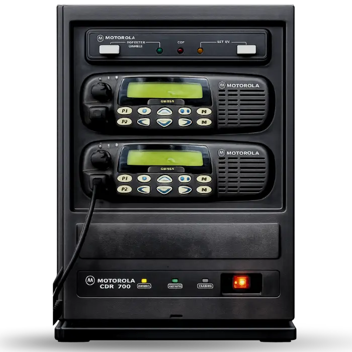 motorola cdr 700 repeater station radio analog 