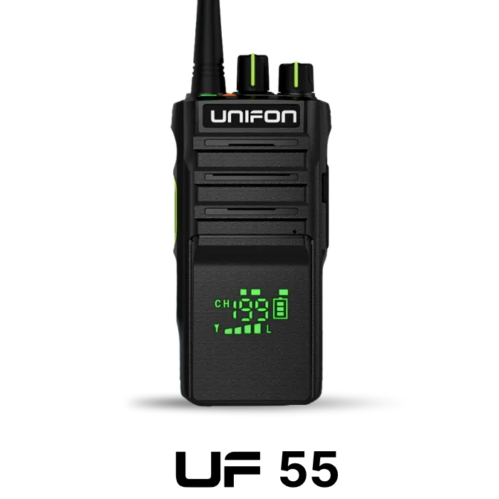 uf 55 license free walkie talkie