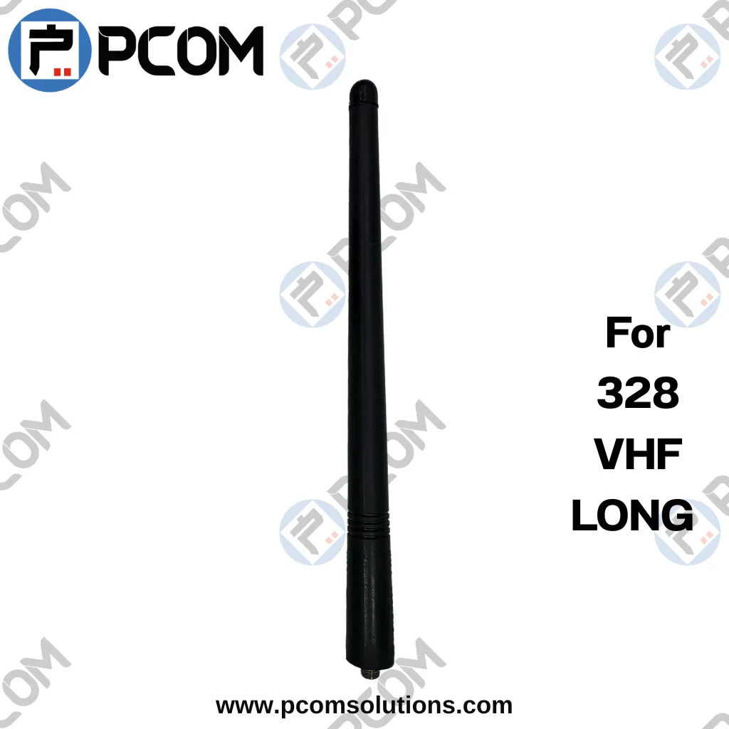 helical antenna for motorola gp328 walkie talkie (vhf 136–174 mhz) | long antenna