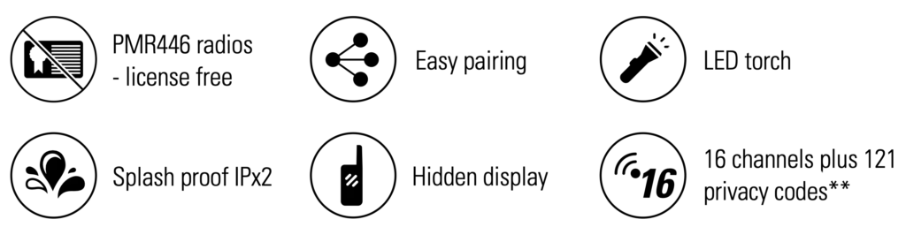 talkabout t82 motorola license free walkie talkie 