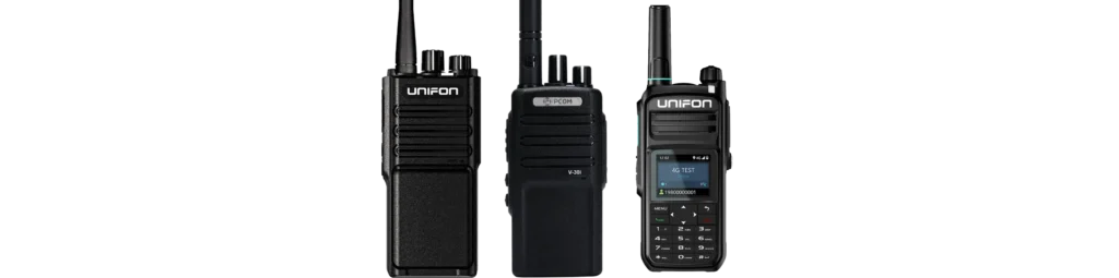 walkie talkie analog digital poc